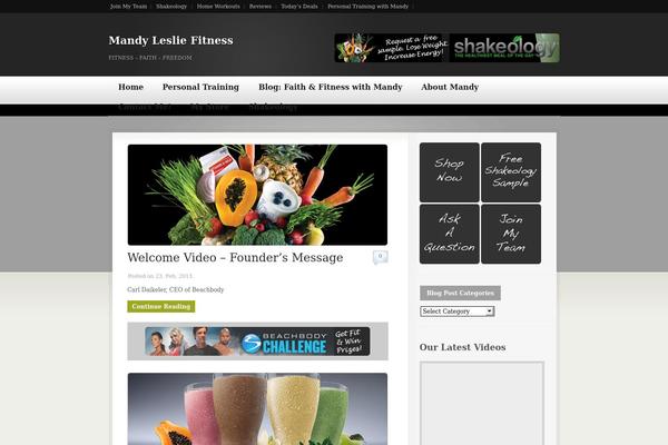 Busy Bee theme site design template sample