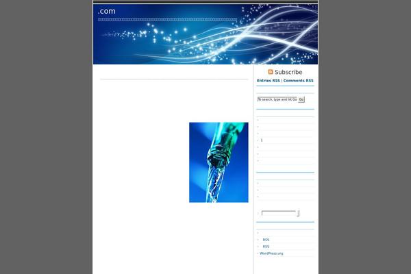 magicblue theme site design template sample