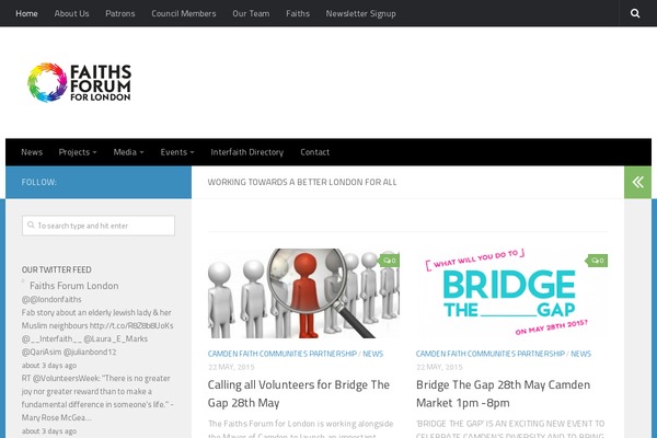 Hueman theme site design template sample
