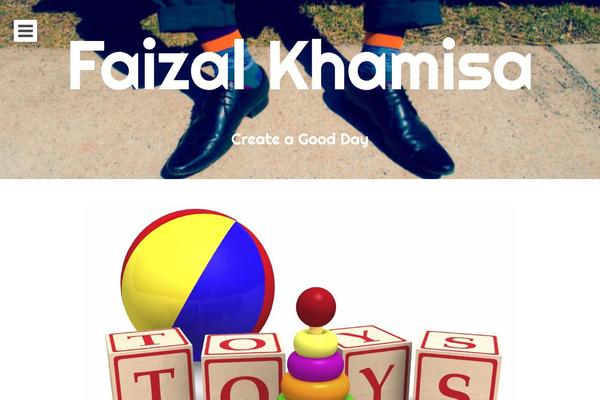 Eighties theme site design template sample