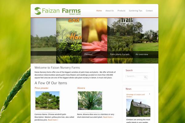 Ecobiz theme site design template sample