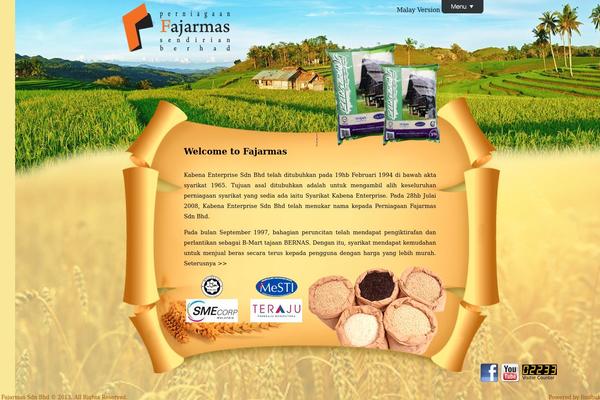 fajarmas.com site used Blueve