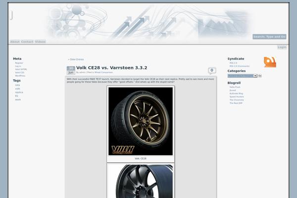Techozoic Fluid theme site design template sample