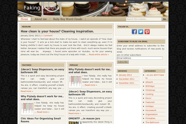 Cover WP theme site design template sample