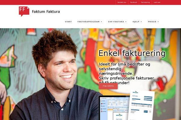 faktumfaktura.no site used Fusion-child