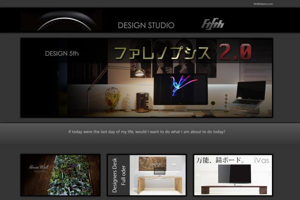 Opulus-sombre theme site design template sample