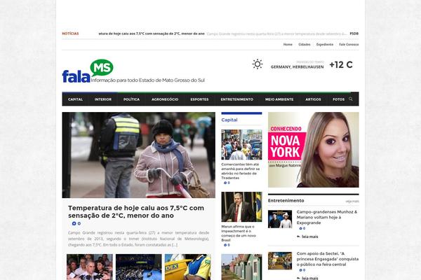 Reganto theme site design template sample