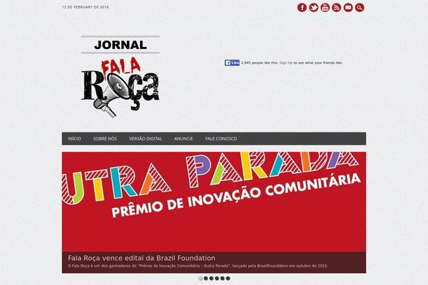 The Newswire theme site design template sample