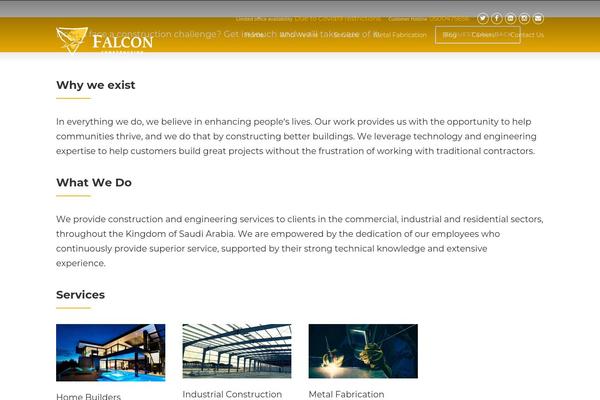 Construction theme site design template sample