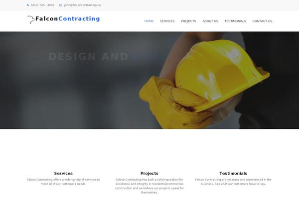 Koncecpt theme site design template sample