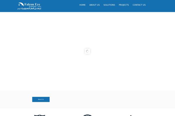 Falcon theme site design template sample
