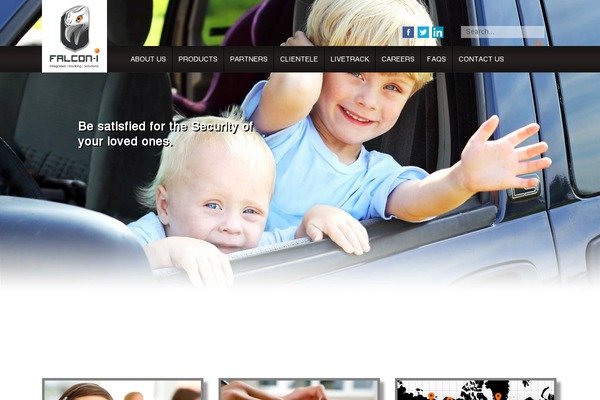 Falcon theme site design template sample