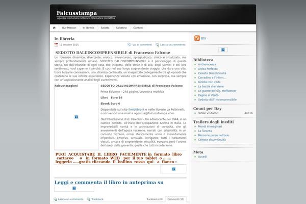 iNove theme site design template sample