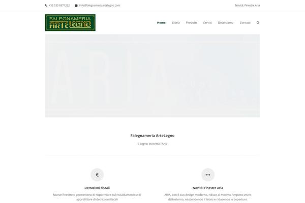 falegnameriaartelegno.com site used Total