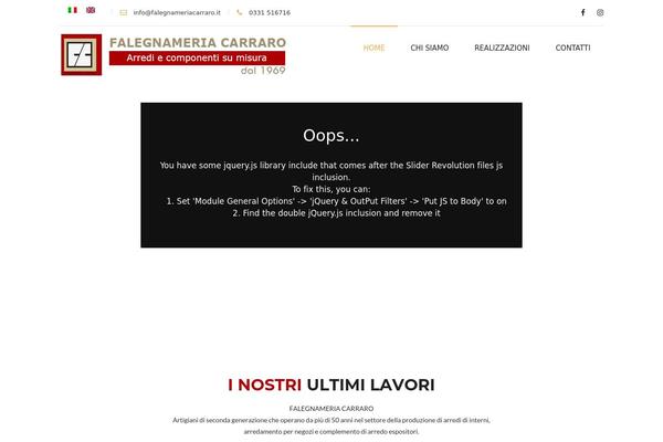 Site using Tz-interiart plugin