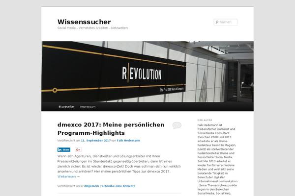 Site using Spice-post-slider plugin
