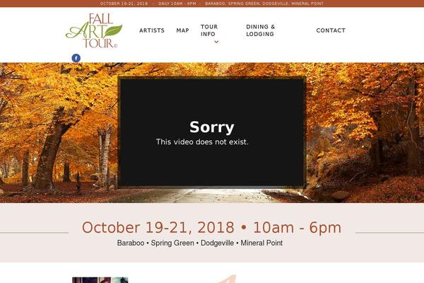 fallarttour.com site used Fallart