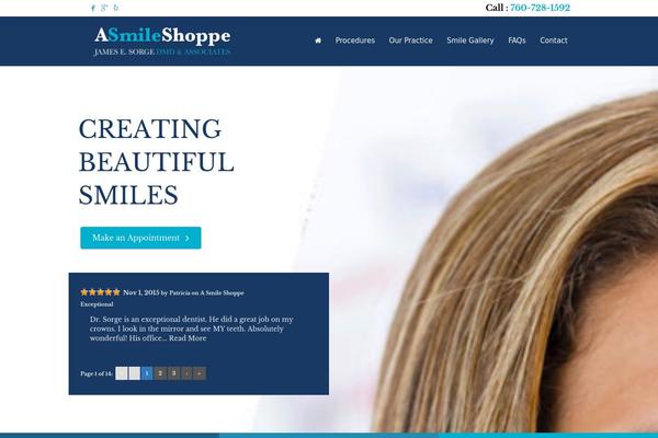 fallbrooksmiles.com site used Xcelerator-theme-child
