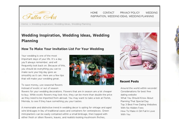 fallen-art.com site used Regaltheme
