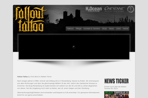 Options theme site design template sample