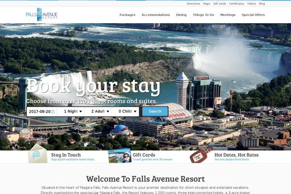 Far theme site design template sample