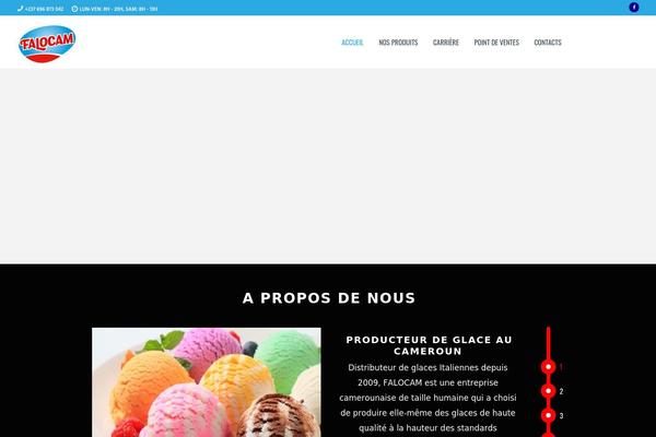Franco theme site design template sample