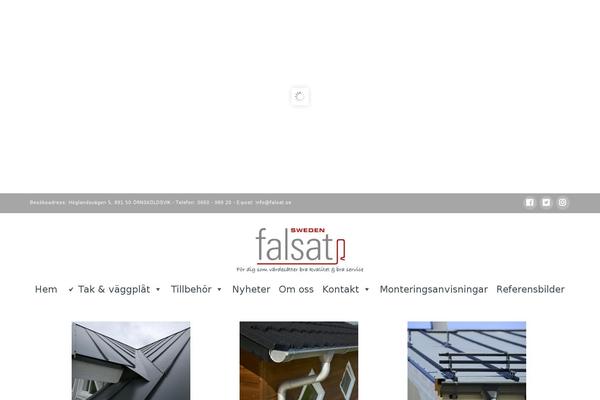 Site using Cornerstone plugin