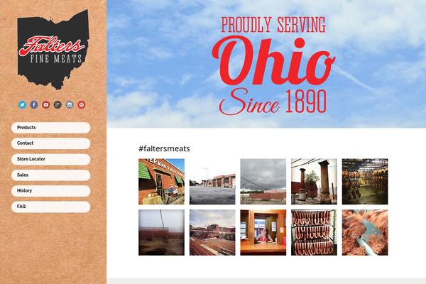 On Topic theme site design template sample