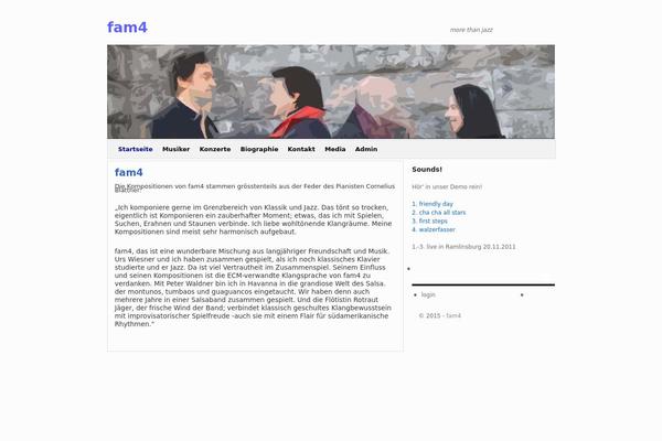 2010 Weaver theme site design template sample