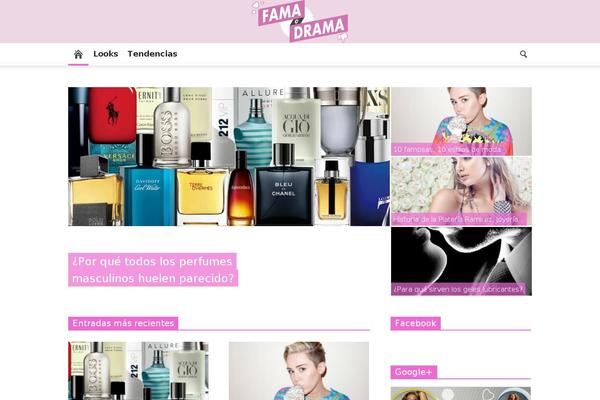 Site using Really Simple Share plugin