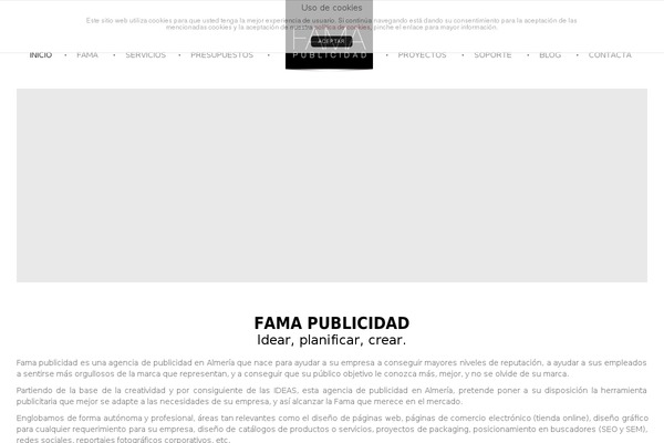 Parker theme site design template sample