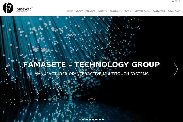 Accesspress_parallax_pro theme site design template sample