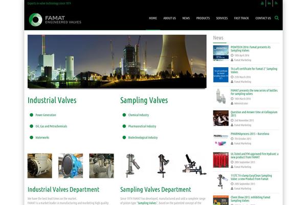 Alterna theme site design template sample