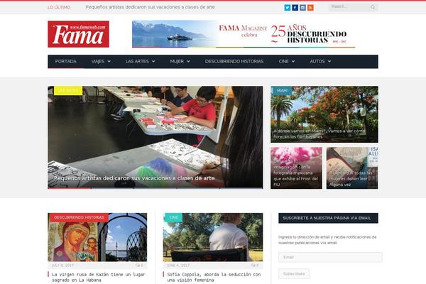 SmartMag Child theme site design template sample
