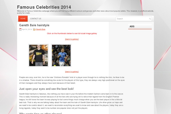 Strong theme site design template sample