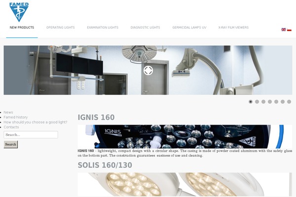 famed.pl site used Santorini