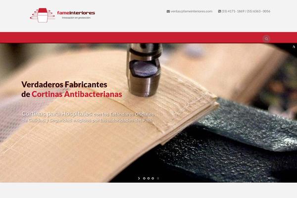 Aaika theme site design template sample