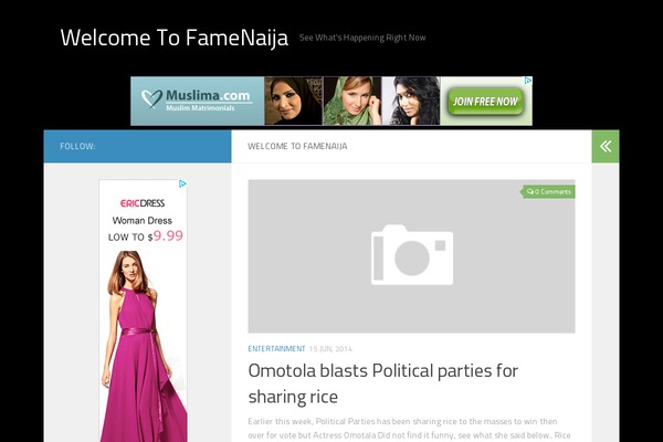 Megamag theme site design template sample