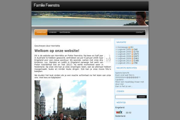 Freshy theme site design template sample
