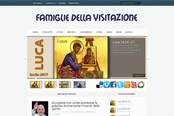 Extrachild theme site design template sample