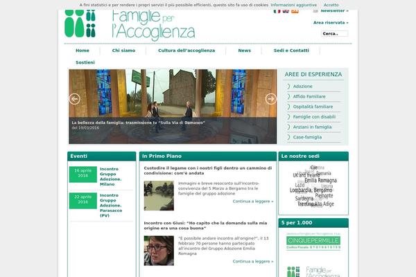 Goodwish theme site design template sample