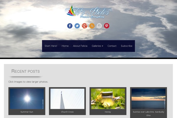 Sixteen Plus theme site design template sample