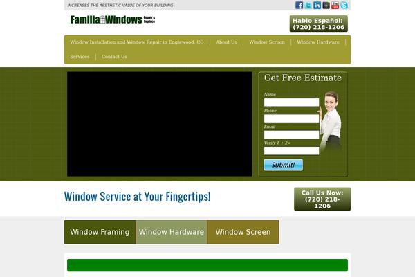 Themejack theme site design template sample