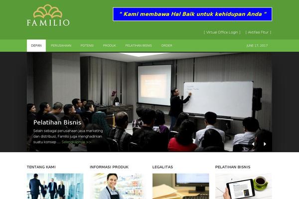 Outreach Pro theme site design template sample