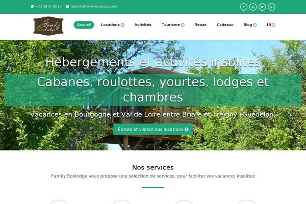 Quality-pro theme site design template sample