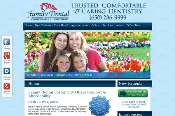 Healthcare theme site design template sample