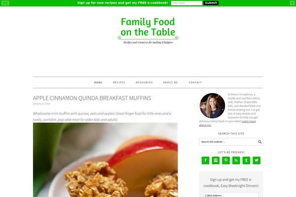 Foodiepro-v444 theme site design template sample