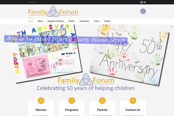 Welfare theme site design template sample