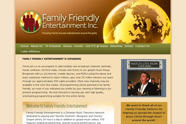 Site using Scroll Text Widget plugin