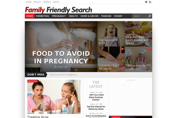 Hot Topix theme site design template sample